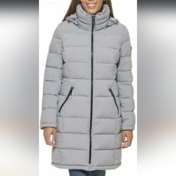 Andrew Marc Jackets & Blazers - Andrew Marc Women's Gray Puffer Jacket